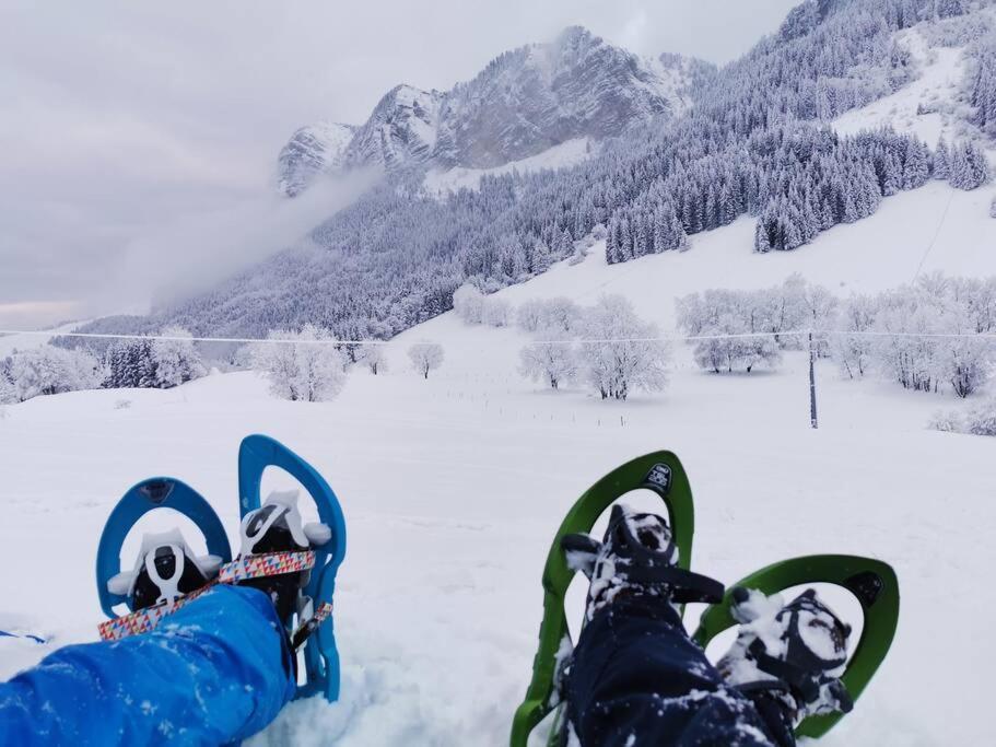 Appartement Vue Sur Le Golf Et Le Lac Leman アンフィオン・レ・バン エクステリア 写真
